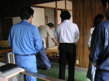 仮の住まい　起工式