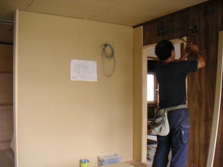 仮の住まい　途中経過