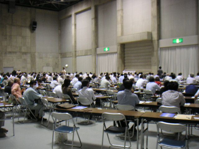 マスクだらけの、管理建築士講習。