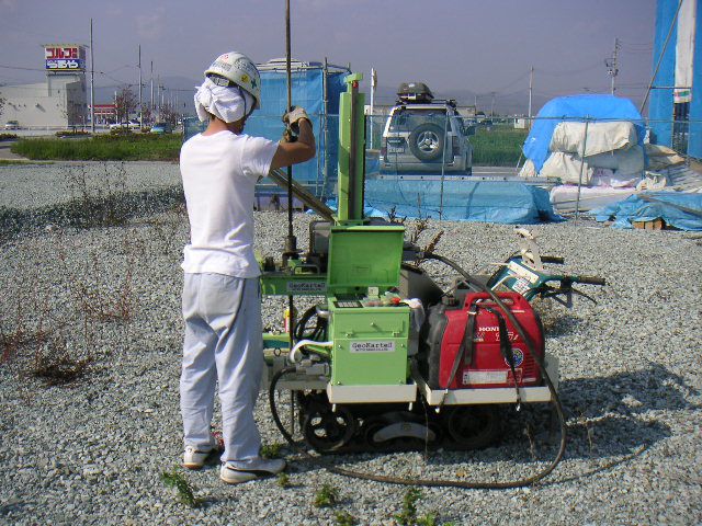 地盤調査で、適正な計画。