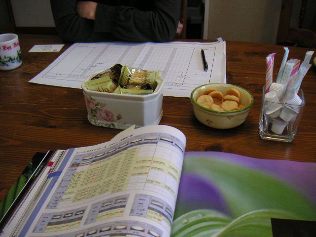 三者による打合せ。
