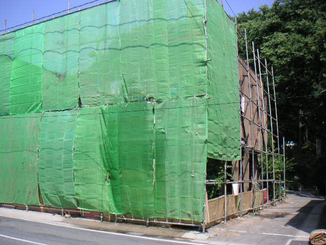 解体工事が始まりました。【ギャラリーのあるお店】