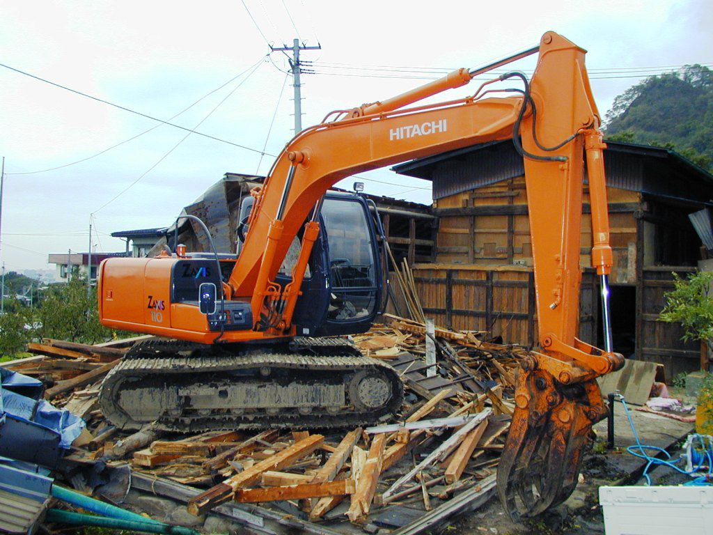 取りこわしは、どこか切ない・・・
