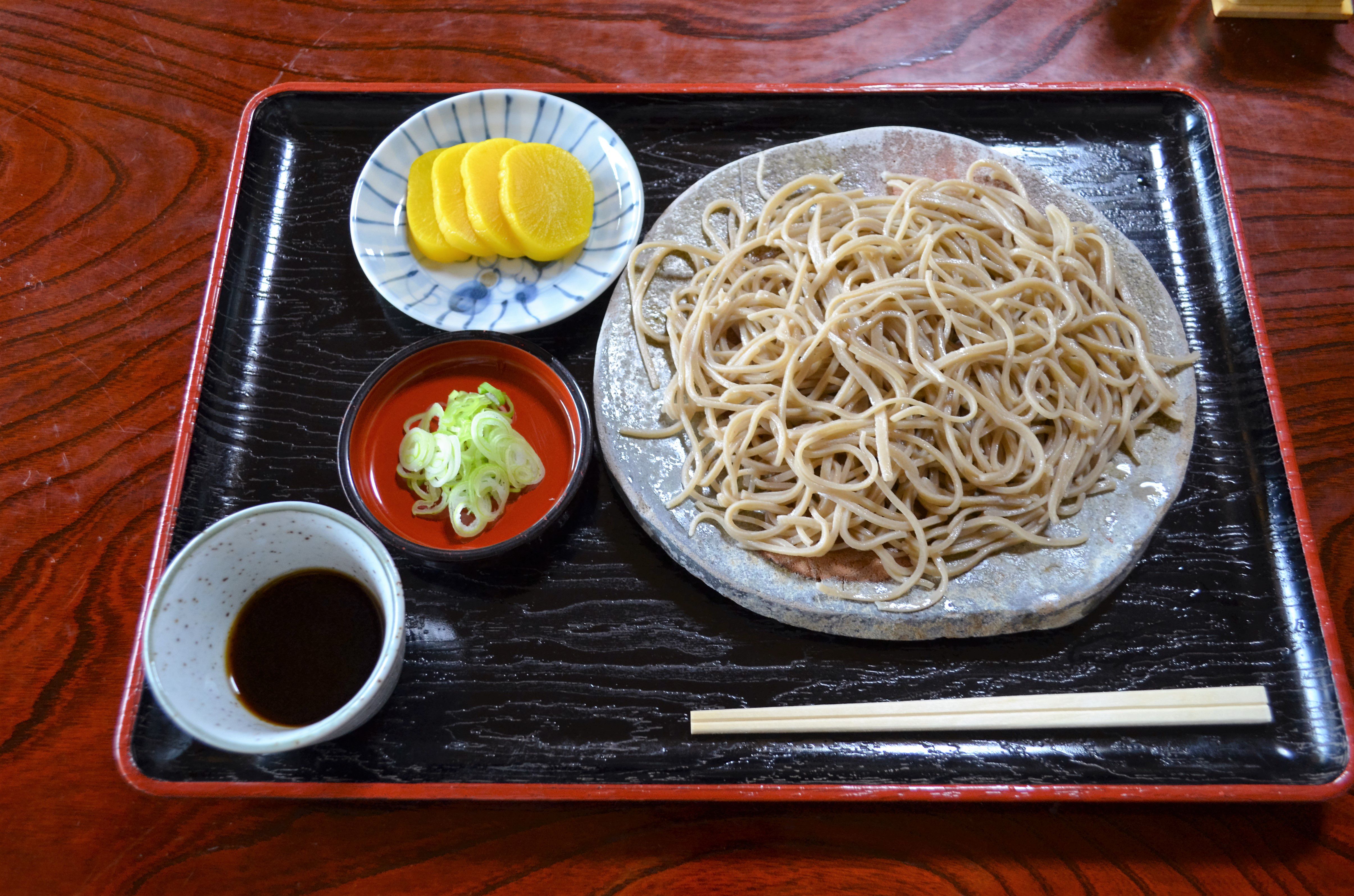 熊屋さんの寒ざらし蕎麦