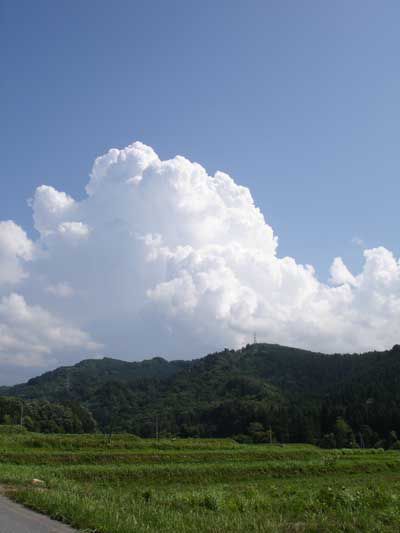 もう少しで青空！