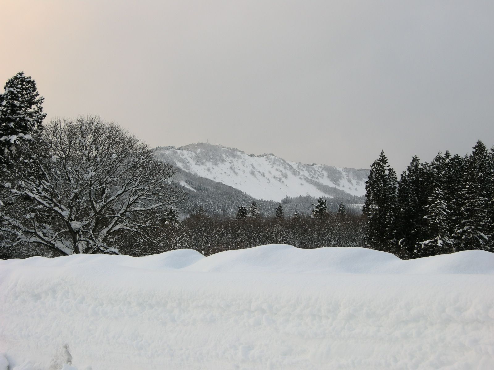 雪の米沢