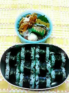 ★★ひじきの佃煮海苔巻き★★