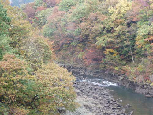 寒河江川上流