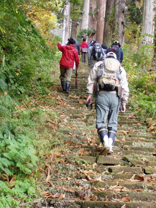 400ｍの石段