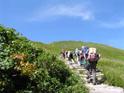 月山登山