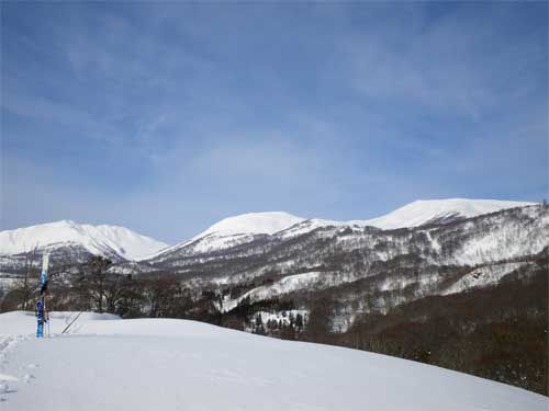 月山、姥ヶ岳、湯殿山