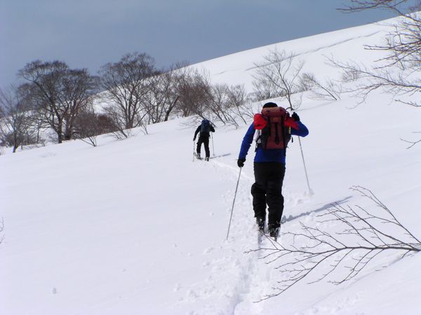 田代沢を超える