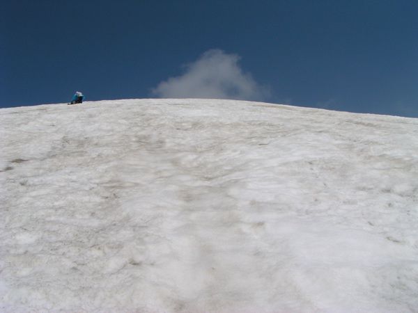 雪景の向こうに