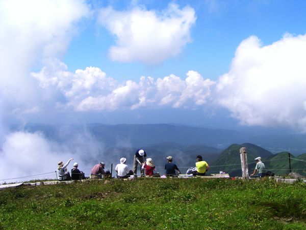 姥ヶ岳山頂