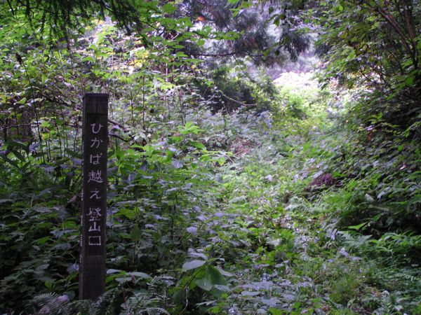ひかば越入り口