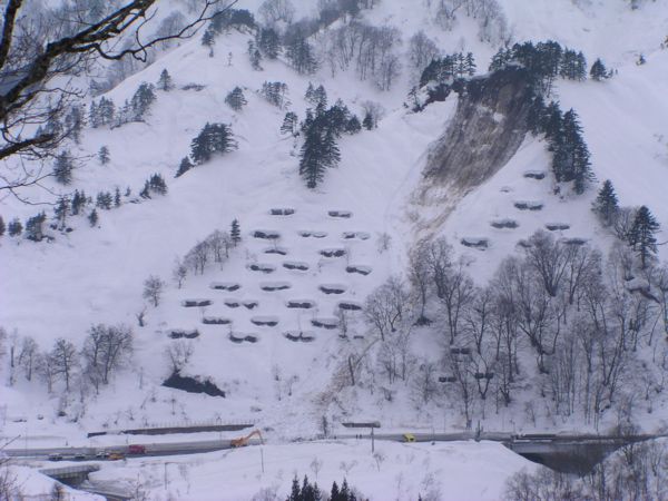 雪崩全景