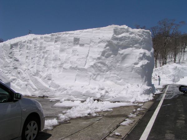 雪の壁