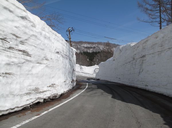 管理車道入り口