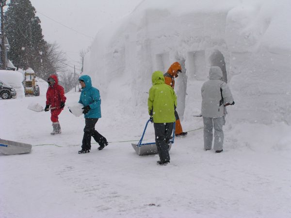 雪だし