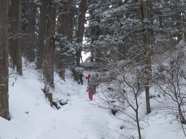 凍てつく羽黒山