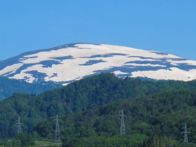 月山遠望　