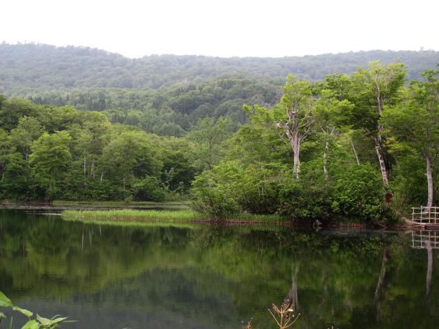 地蔵沼で