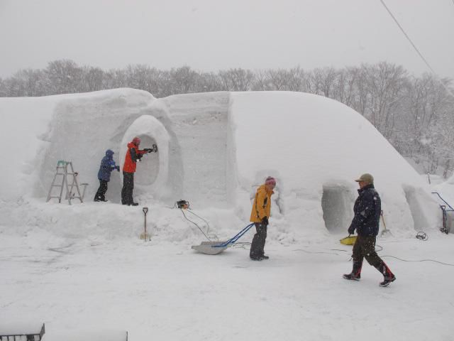 雪は多度作り　2