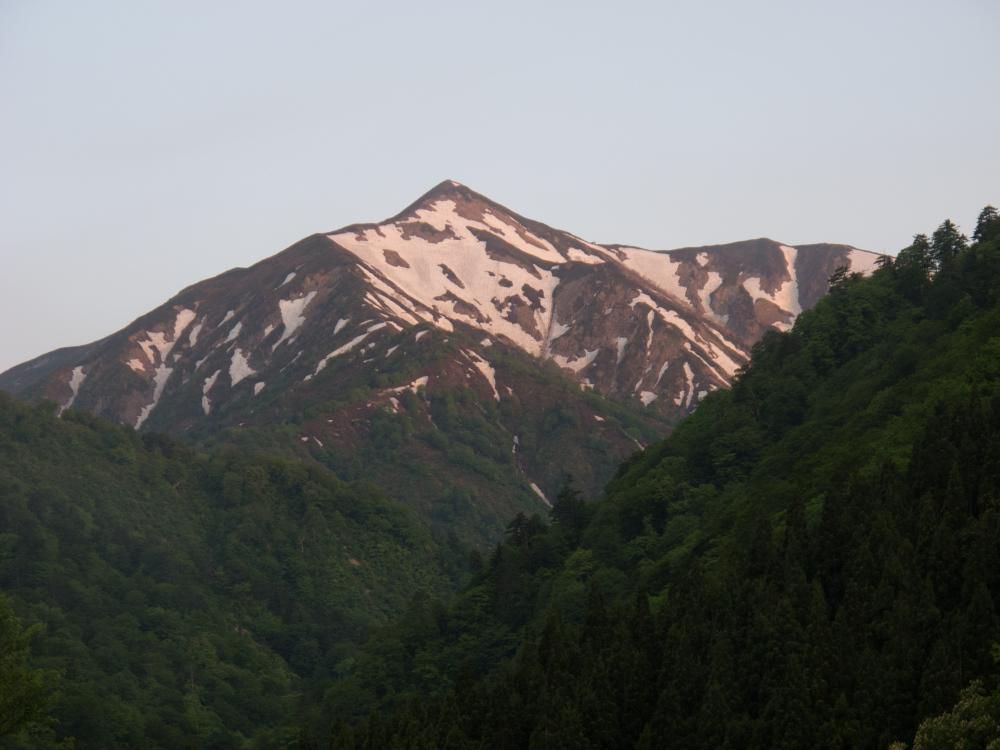 4時30分　朝日岳