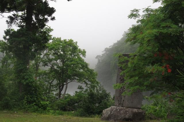 梅雨時の志津温泉　