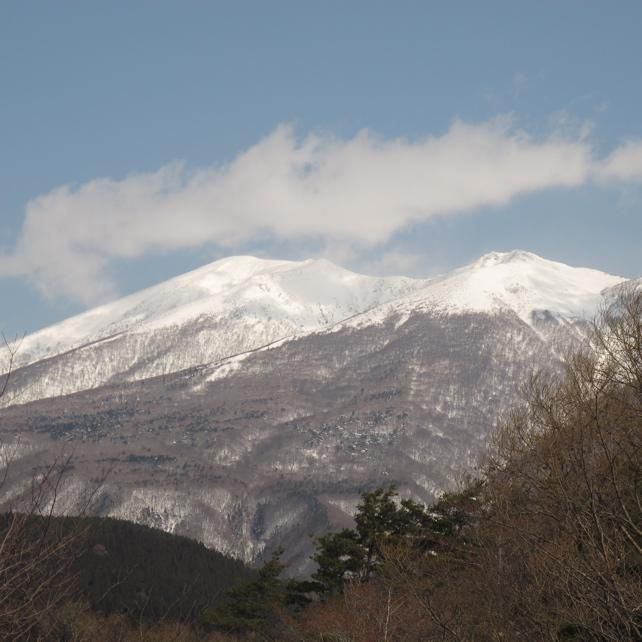 七ヶ宿より蔵王山