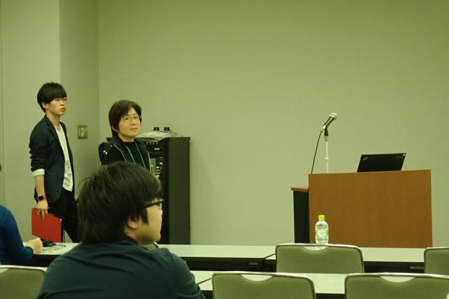 私たちの発表者