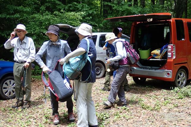 新庄市最上の女甑山の大カツラへ