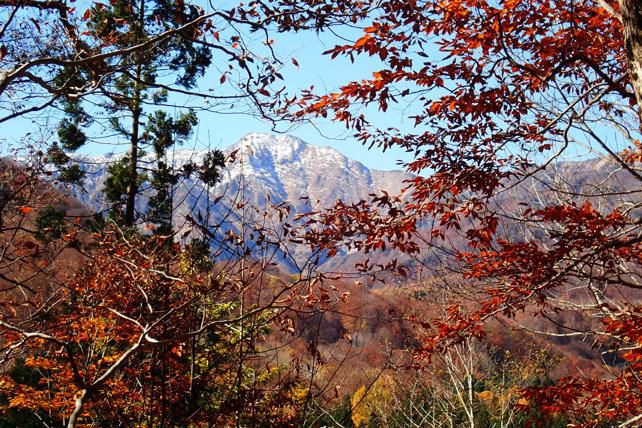 屏風岳遠望