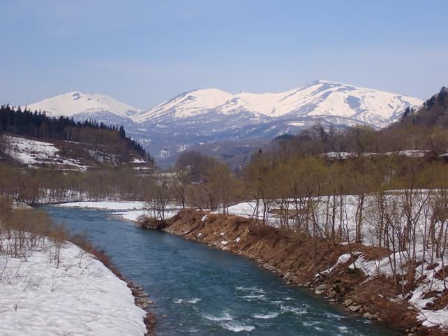 寒河江川上流