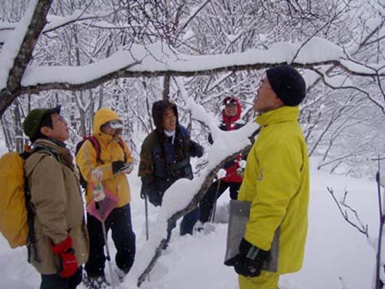 厳冬の弓張平で　　1/20　(1)