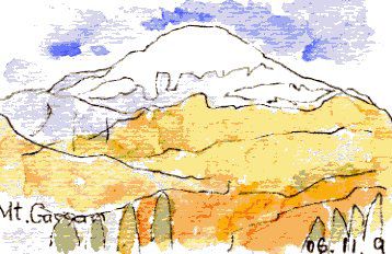 06初冠雪スケッチ