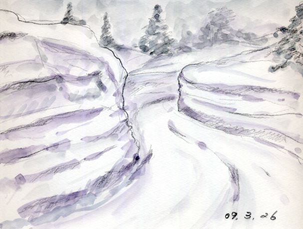 雪の壁 2