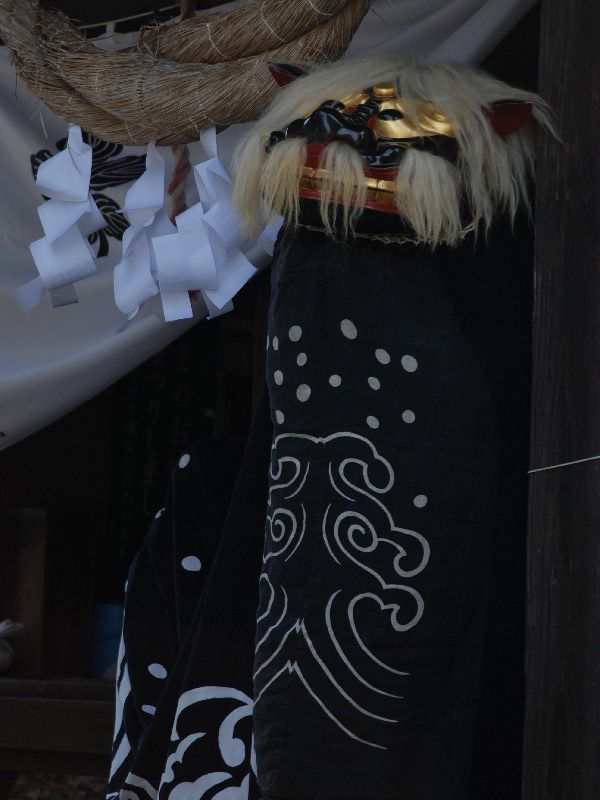 いいで荒獅子まつり～萩生諏訪神社～　春祭り