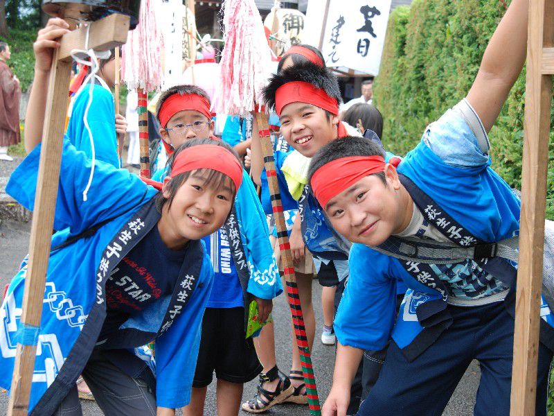 石現文殊尊子ども祭り