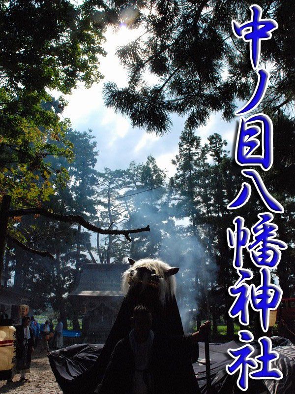 いいでの荒獅子゚・*:.。. 中ノ目八幡神社.。.:*・゜゚・