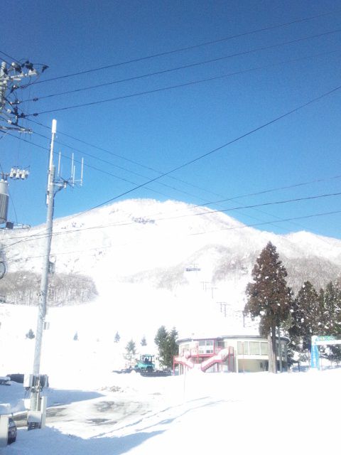 上の台、プラス2℃です