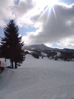 3月27日の蔵王上の台