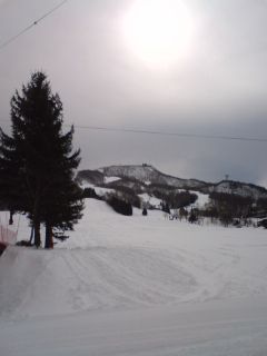 3月31日の蔵王上の台