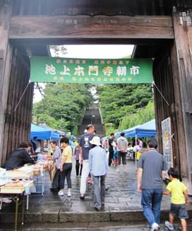 【出品しました】池上本門寺朝市