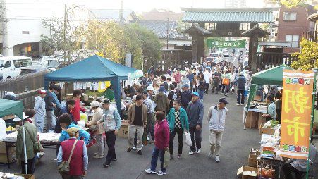【出品しました】池上本門寺朝市