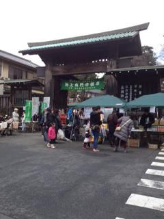 １２月２１日　池上本門寺朝市出店いたしました