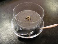 黒ごまのスイーツ