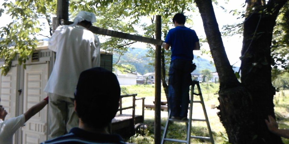 ほたるまつりの準備は続く・・・