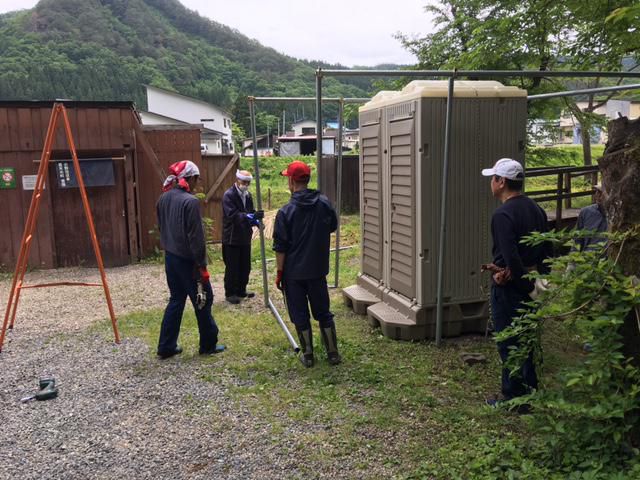 続　ほたるまつり作業