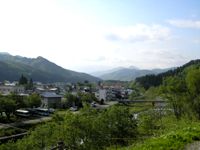 新緑の季節と露天風呂